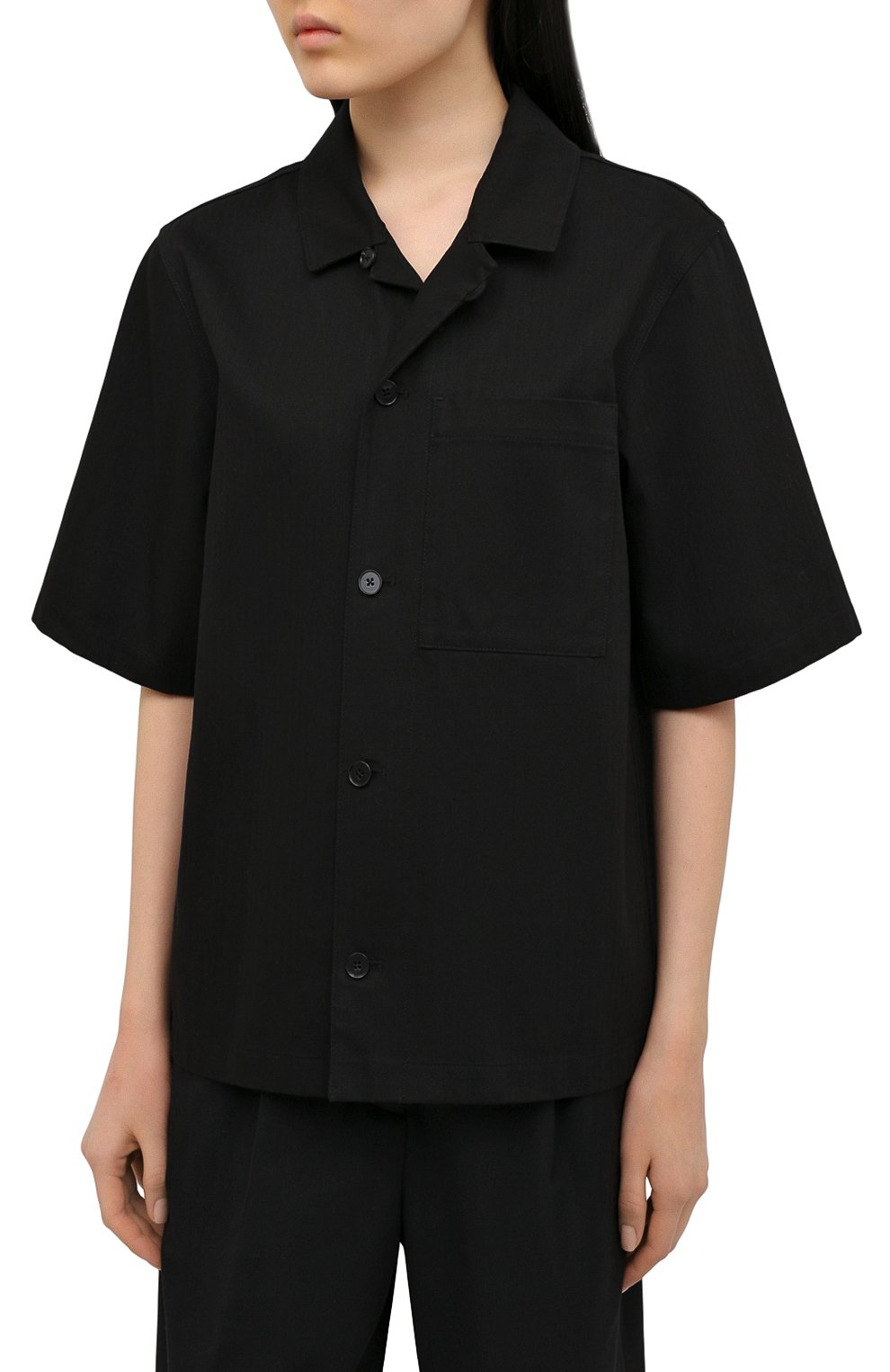 Хлопковая рубашка JIL SANDER, арт. JPPS600305-WS241900, фото 3