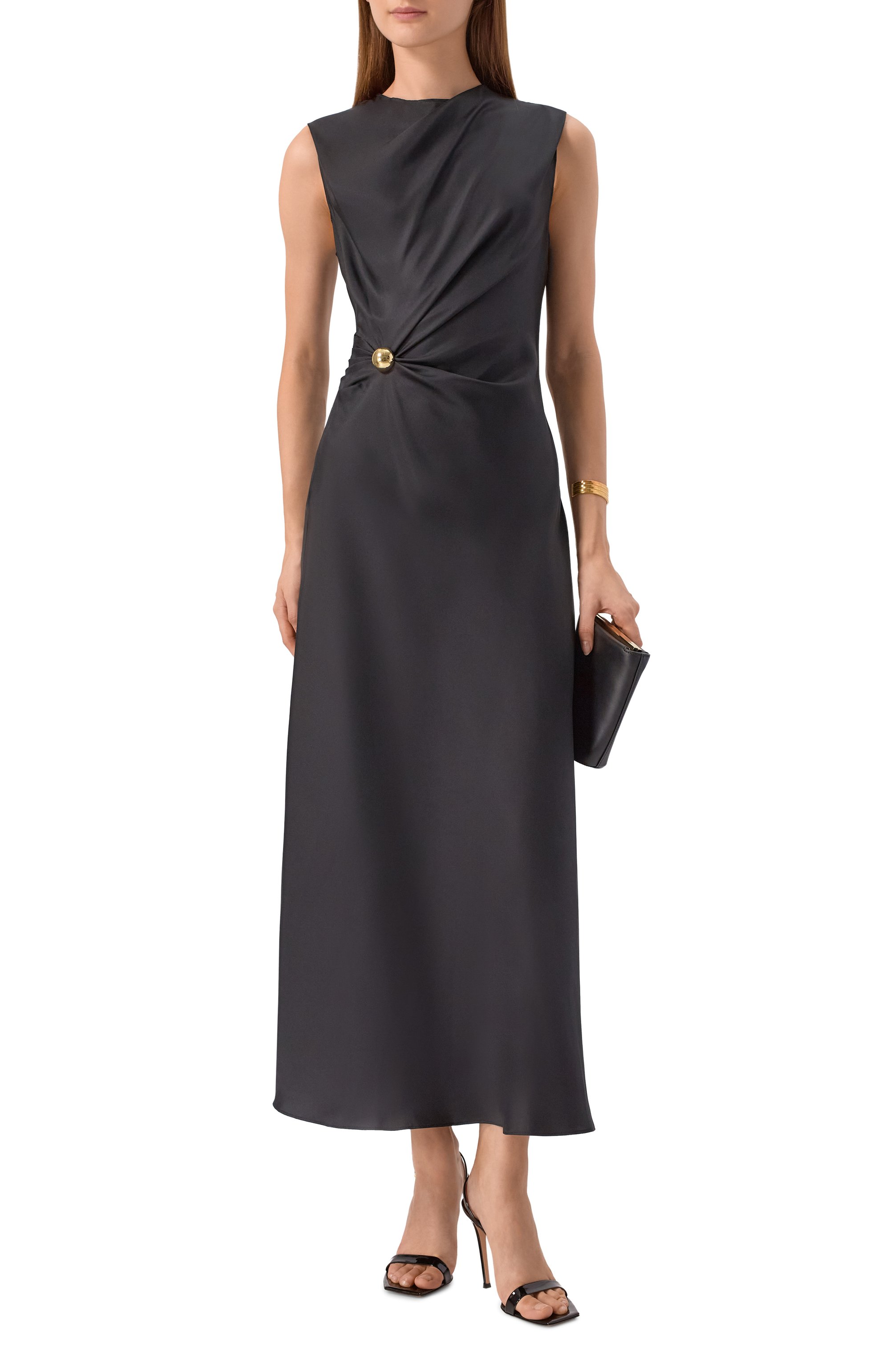 Шелковое платье LOULOU DE SAISON, арт. R0AN, фото 2