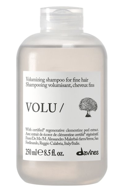 Женский шампунь для тонких волос volu (250ml) DAVINES, арт. 70003