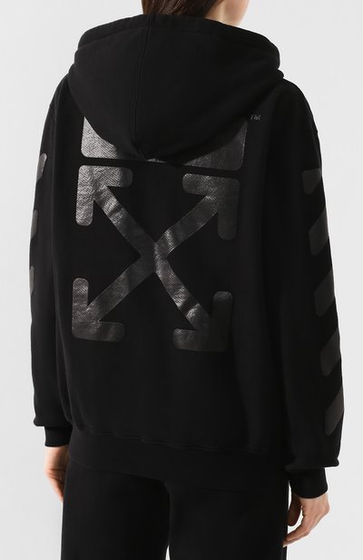 Хлопковая толстовка OFF-WHITE, арт. 0WBE005R20F301251010, фото 4