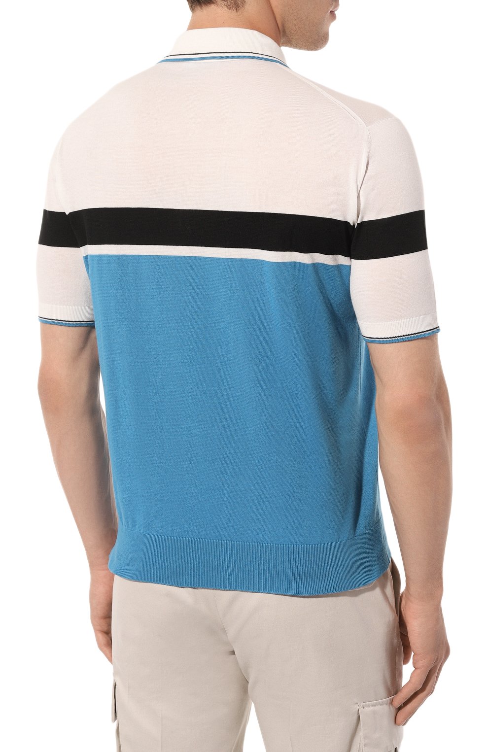 Хлопковое поло STEFANO RICCI, арт. K313037P31/F23248, фото 4