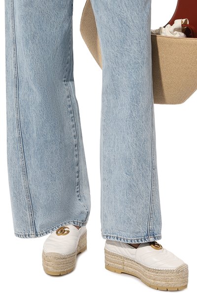 Кожаные эспадрильи GUCCI, арт. 551884 BKO00, фото 3