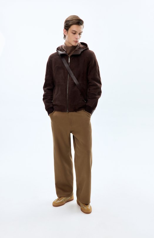 Дубленка из овчины Stefano Ricci M7J5300030/SHEMER Коричневый  M7J5300030/SHEMER Фото 6