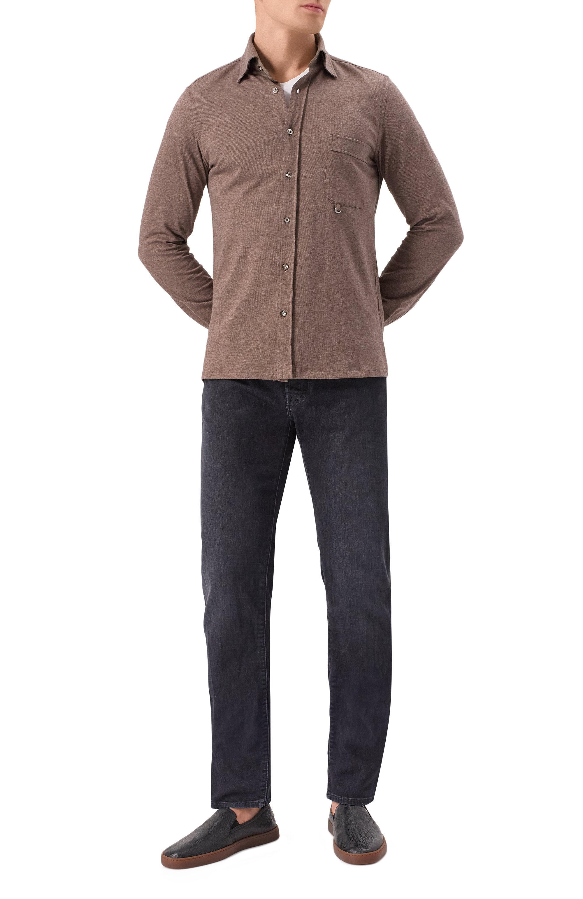 Кожаные слипоны H`D`S`N BARACCO, арт. R0DI.47*, фото 2