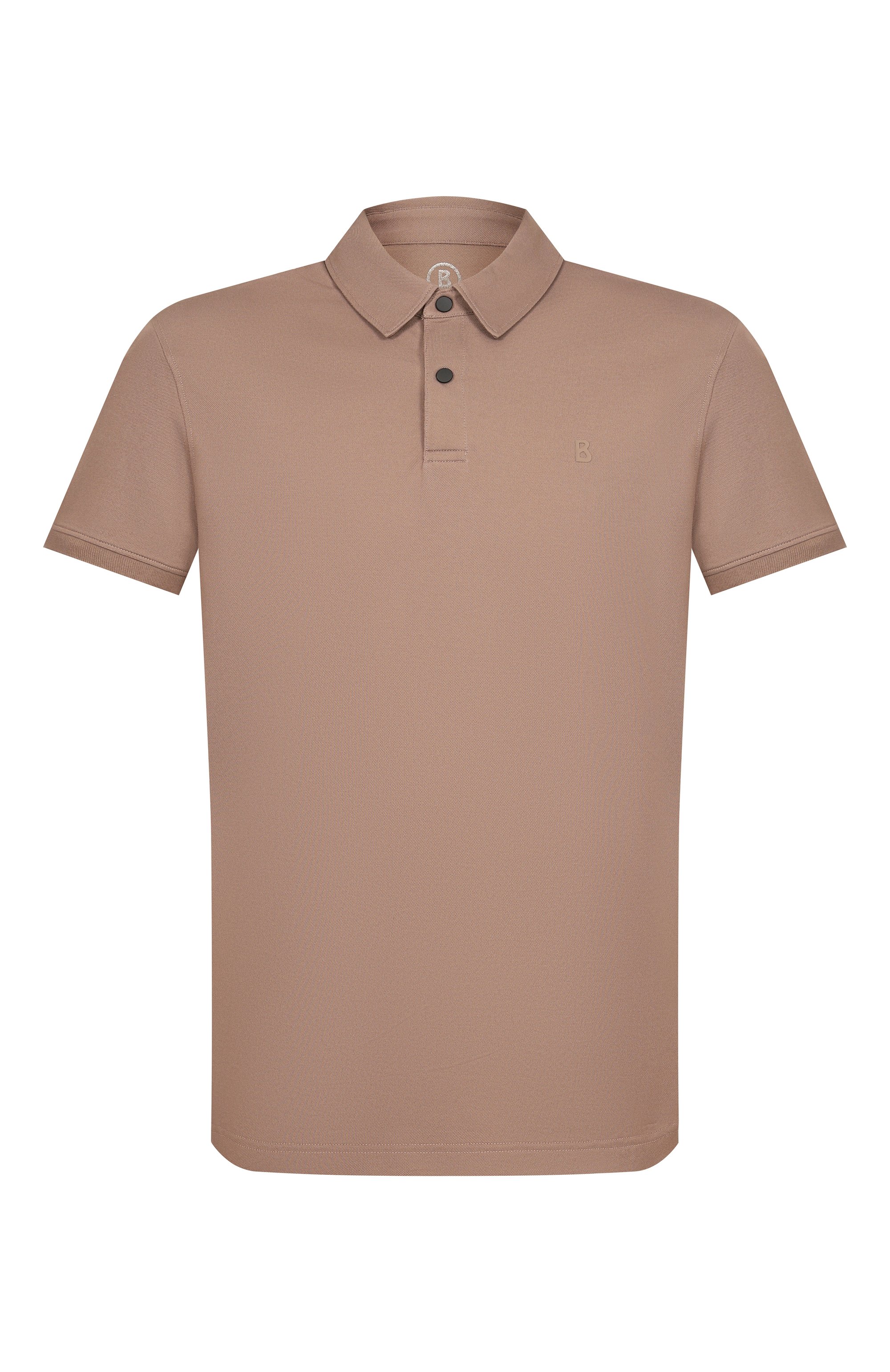 Поло BOGNER темно-бежевого цвета по цене 14760 руб., арт. 58122727, фото 1 Поло BOGNER, арт. 58122727, фото 1