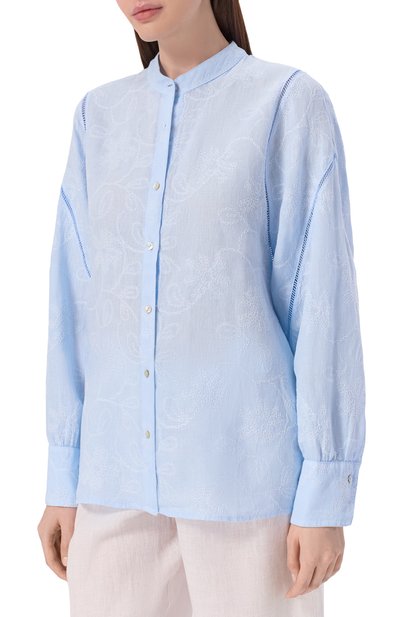 Льняная рубашка 120% LINO, арт. 33ALIW1PKM/000G465, фото 3