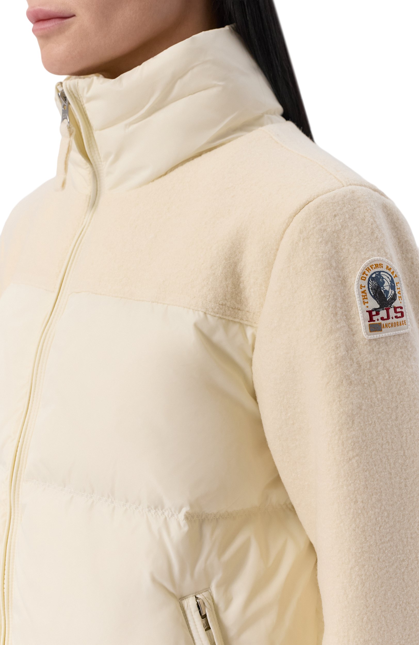 Комбинированная пуховая куртка PARAJUMPERS, арт. 26WMPWHYLV32, фото 5