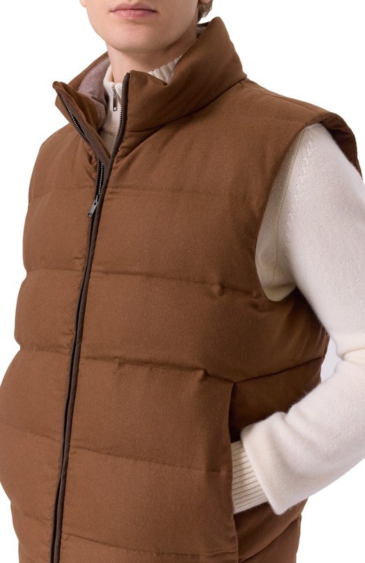 Кашемировый жилет MVST M25.1MM.0013/75402/10/-/125 Коричневый  M25.1MM.0013/75402/10/-/125 Фото 5