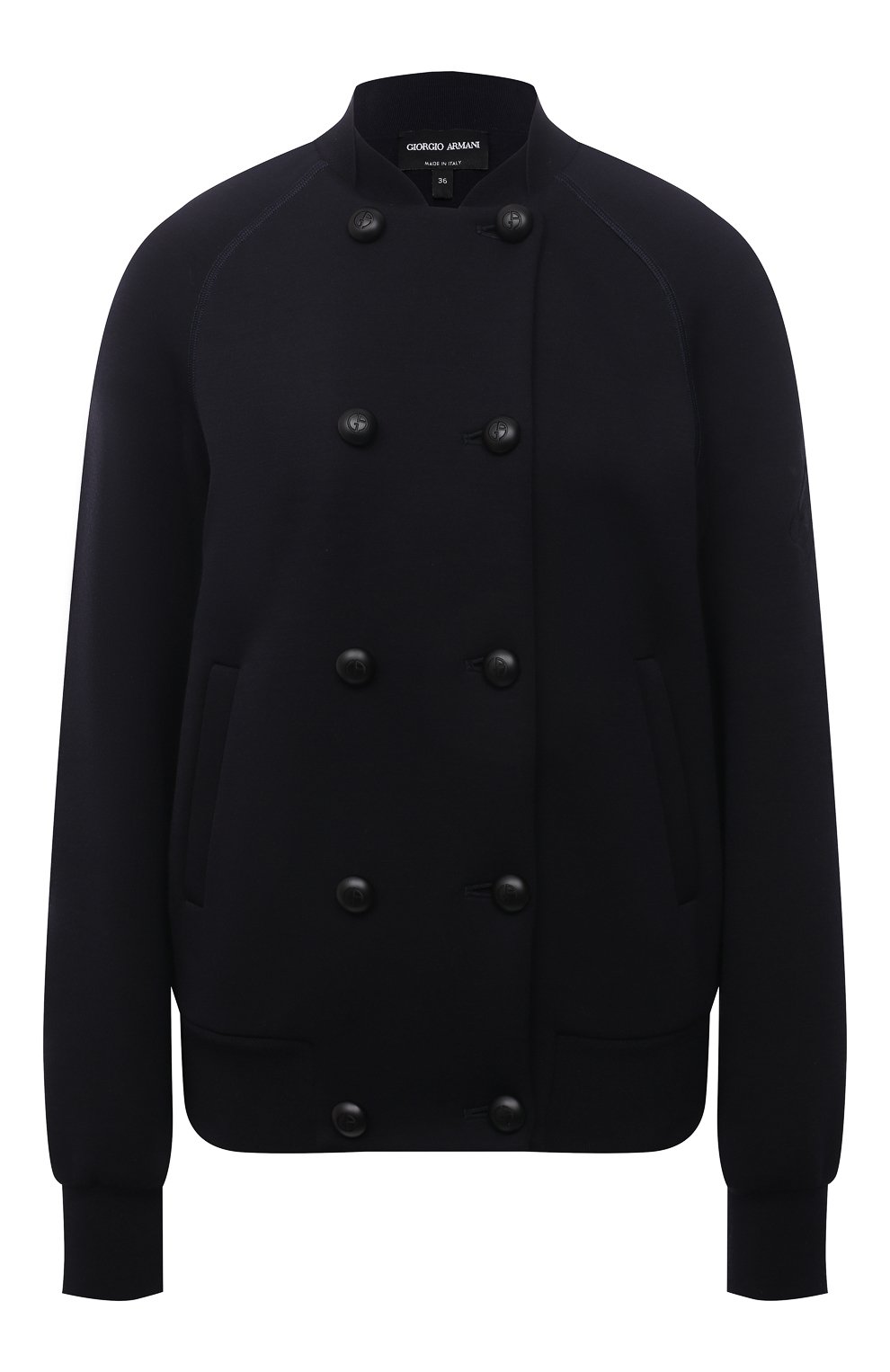 Бомбер из шерсти и вискозы GIORGIO ARMANI, арт. 6KAB50/AJDFZ, фото 1