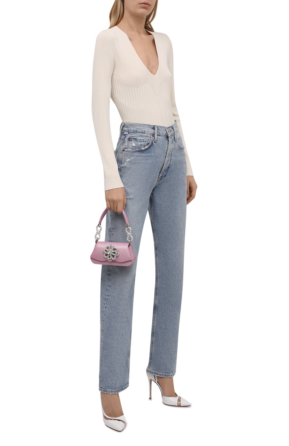 Сумка carrie small MACH & MACH, арт. FW21-0101-1 GLITTER, фото 3