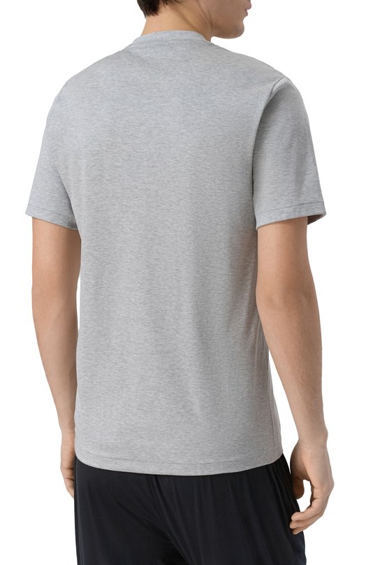 Хлопковая футболка Zimmerli 286M-1447 Серый  286M-1447 Фото 4