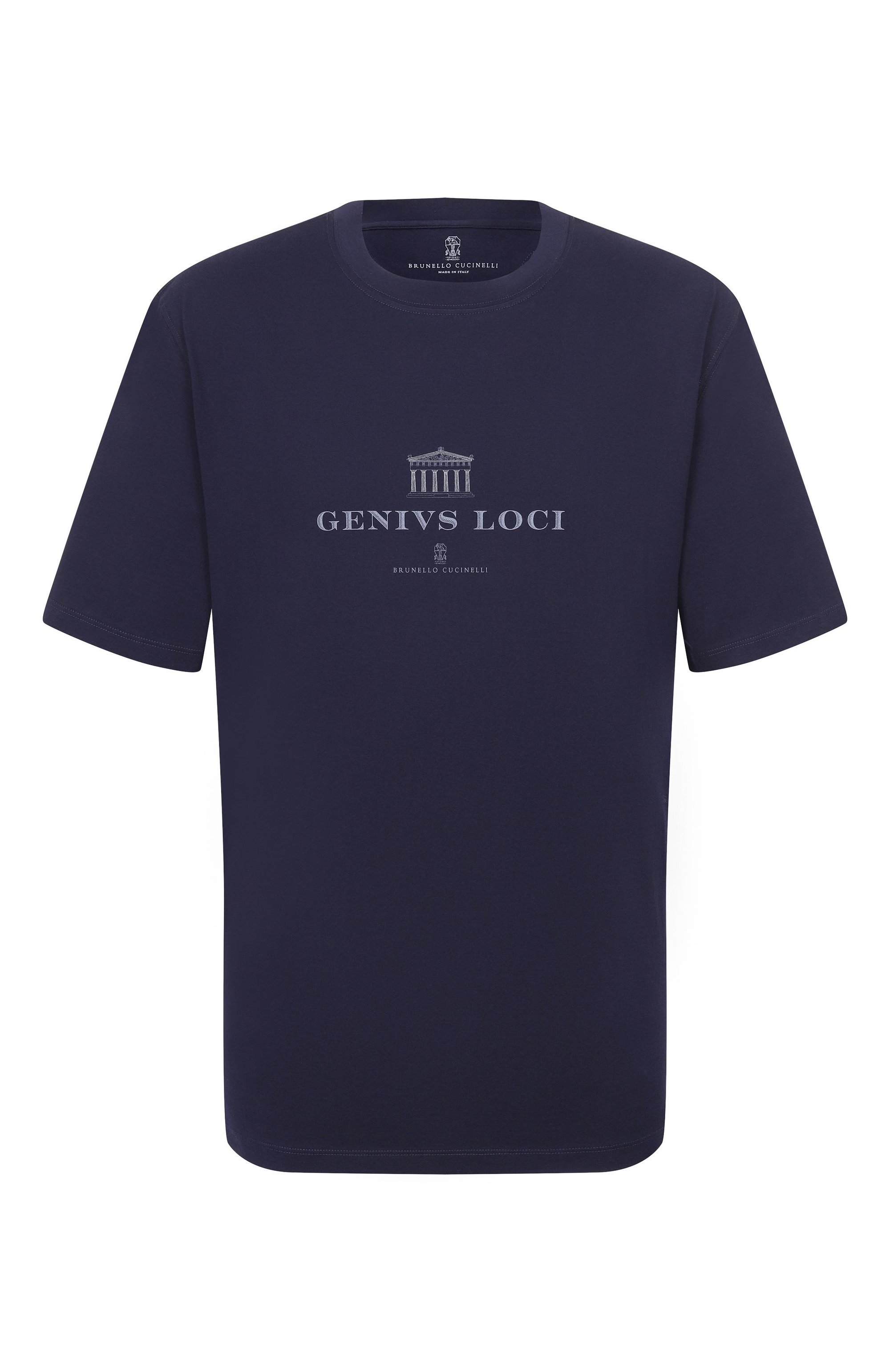 Хлопковая футболка BRUNELLO CUCINELLI, арт. M0B138520W, фото 1