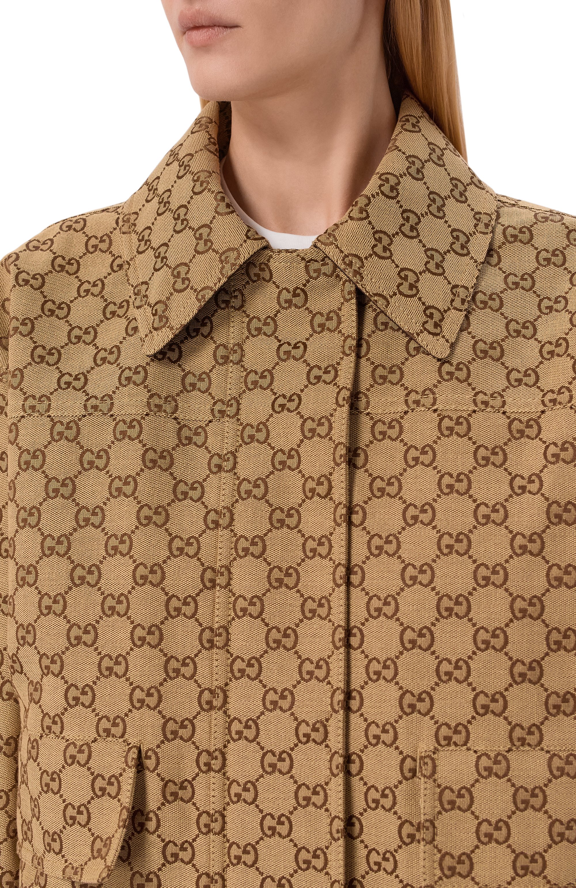 Хлопковая куртка GUCCI, арт. 842660/ZAF4S, фото 5