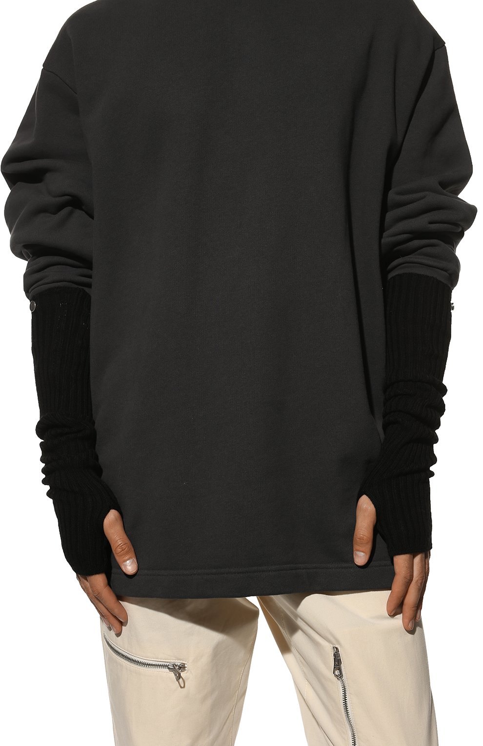 Шерстяные митенки RICK OWENS, арт. RU02B2488/M, фото 2