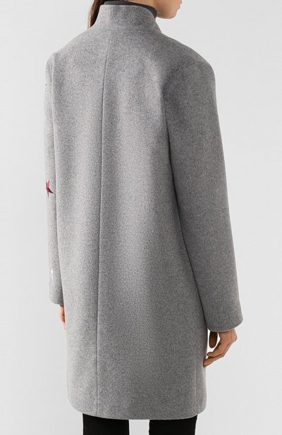 Пальто из смеси шерсти и кашемира SEVEN LAB, арт. 2C-02RGS grey, фото 4
