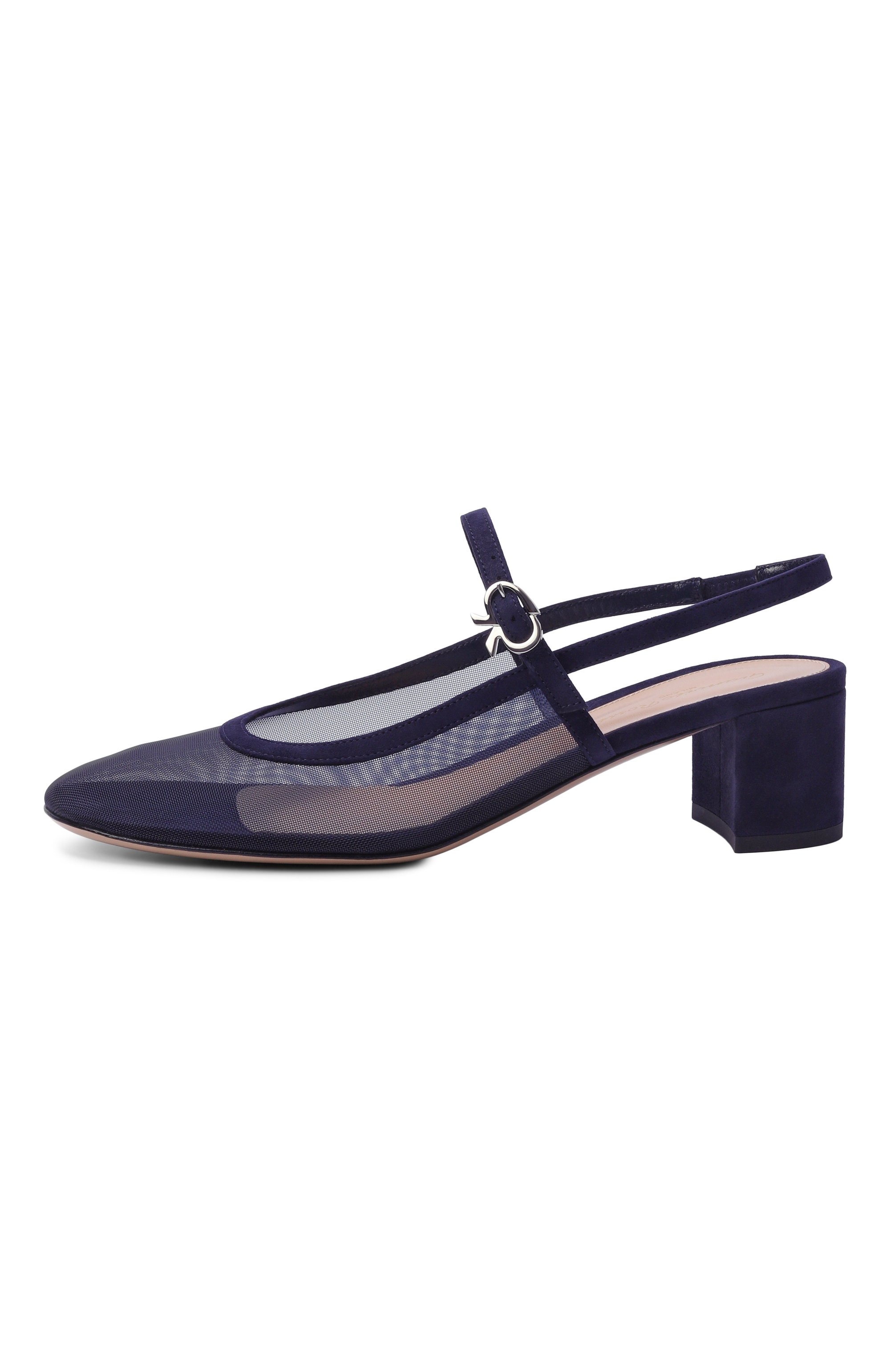 Текстильные туфли francoise 45 GIANVITO ROSSI, арт. G95574.45RIC.RSCDEDE, фото 4