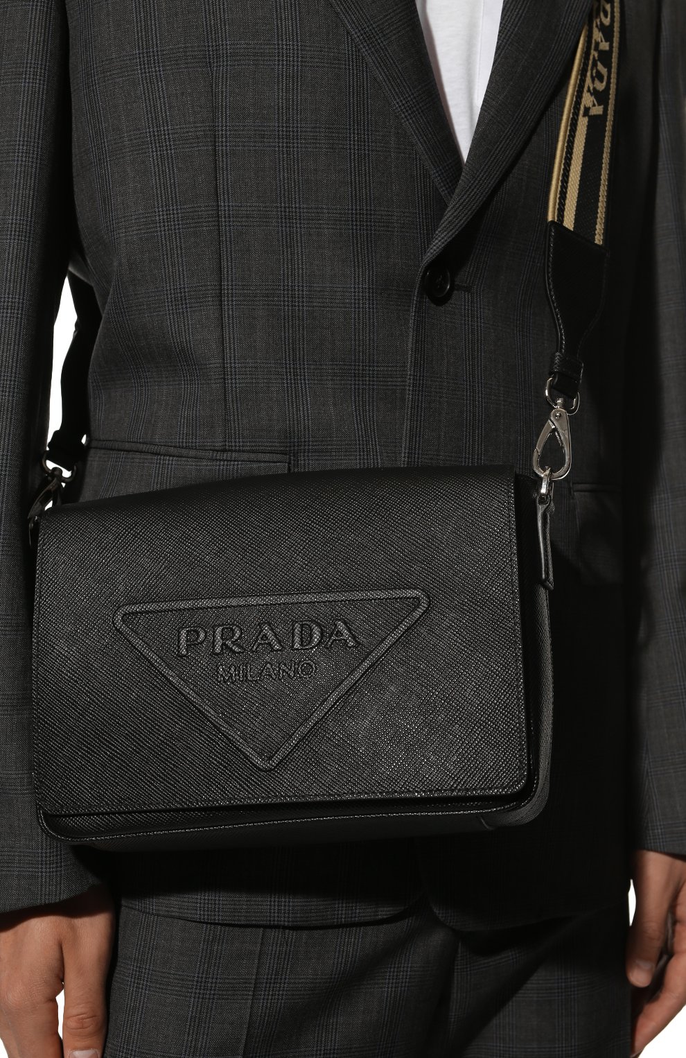 Кожаная сумка PRADA, арт. 2VD046-2FAD-F0002-OOO, фото 2