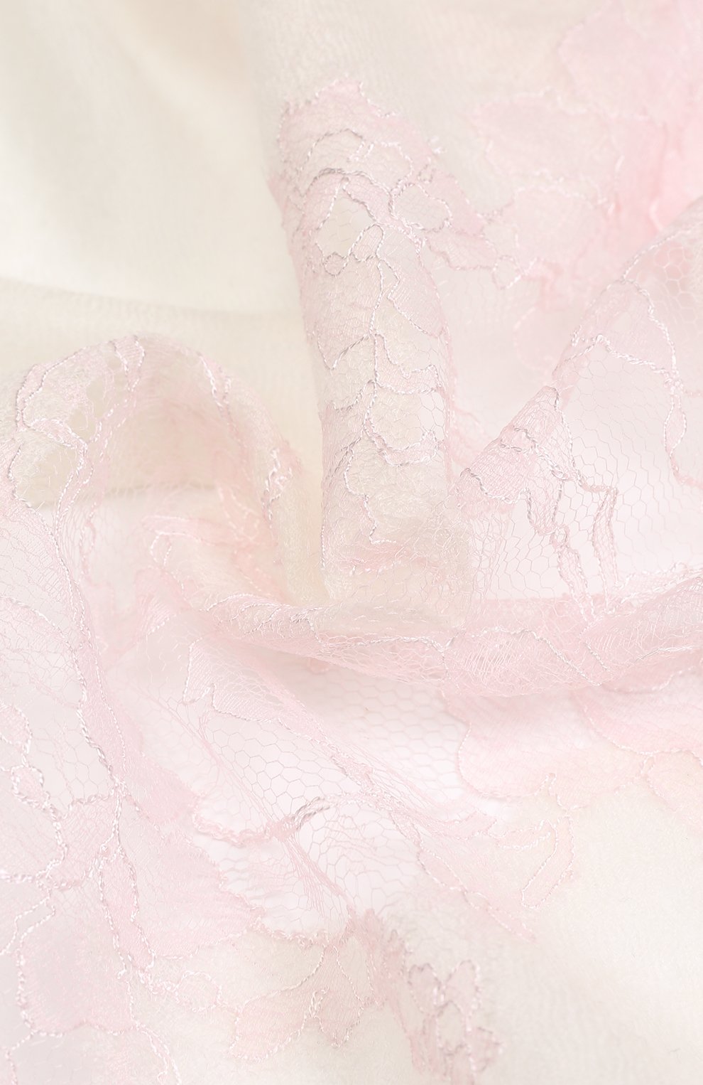 Кашемировый шарф с кружевной отделкой VINTAGE SHADES, арт. 13057, фото 2