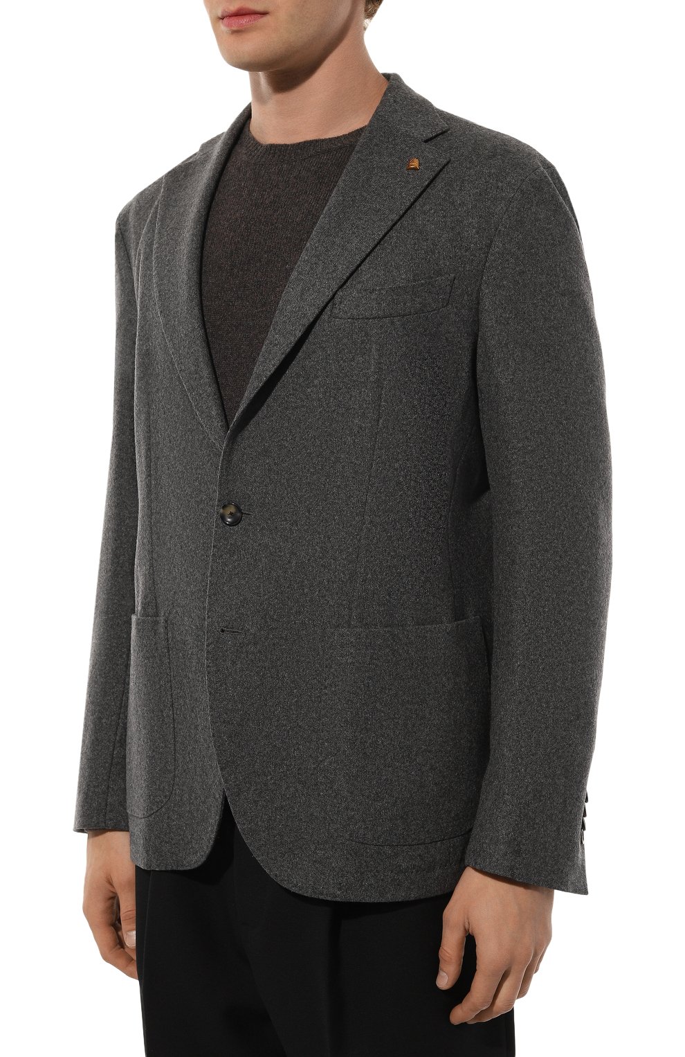 Кашемировый пиджак SARTORIA LATORRE, арт. JD74/JG158, фото 4