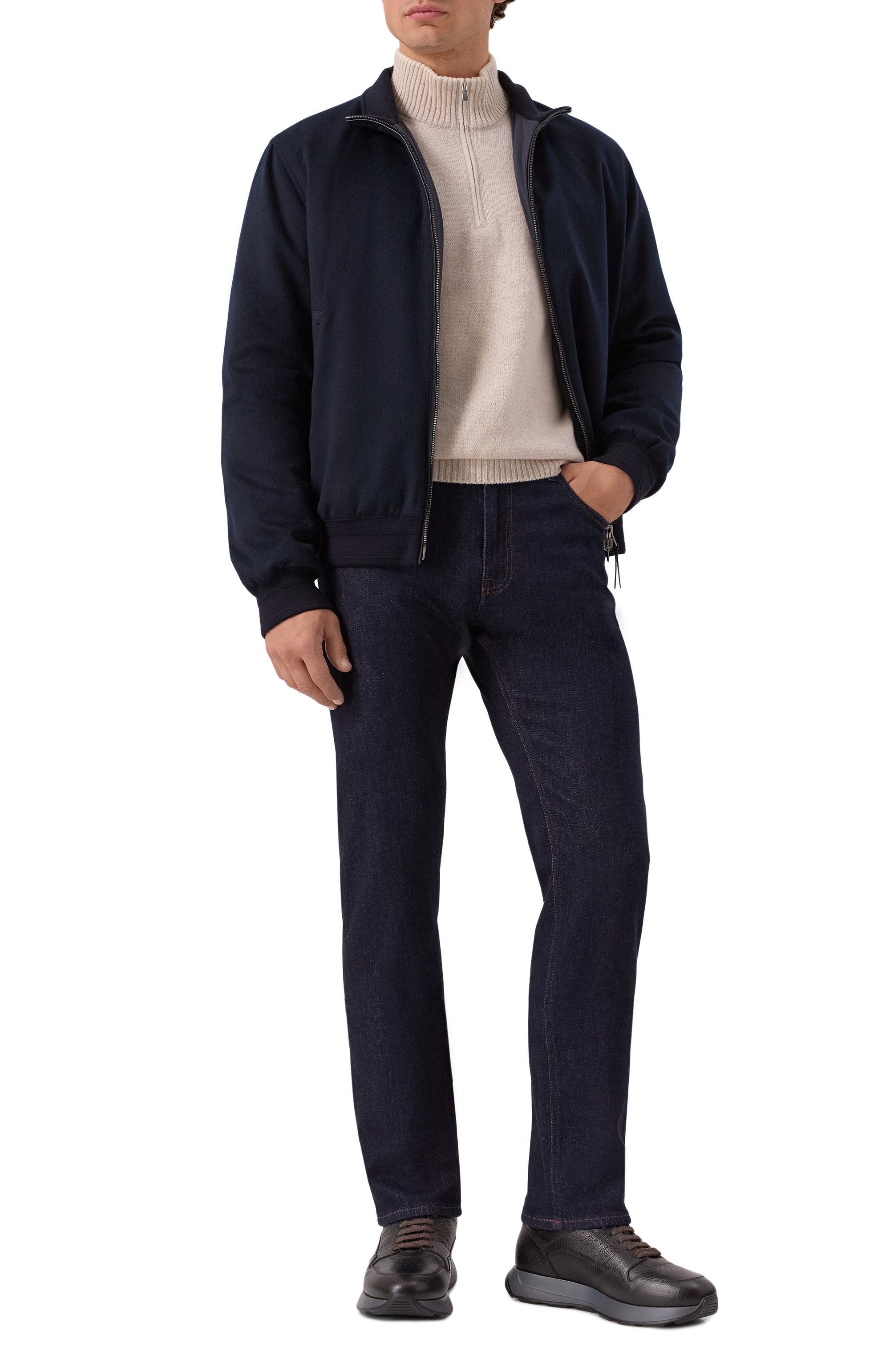 Кожаные кроссовки BLU BARRETT, арт. WAB-13133.11, фото 2