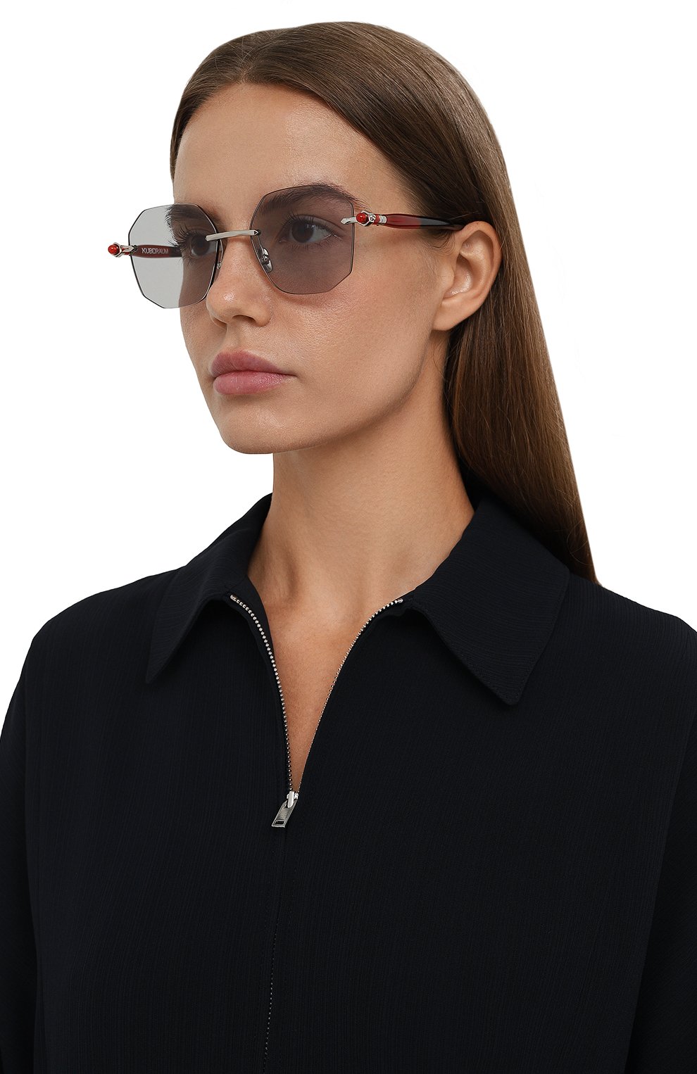 Солнцезащитные очки KUB0RAUM, арт. P57 SI RD GREY1, фото 2