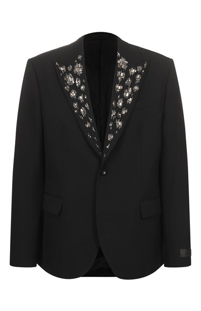Мужской шерстяной пиджак VERSACE, арт. 1017383/1A12339
