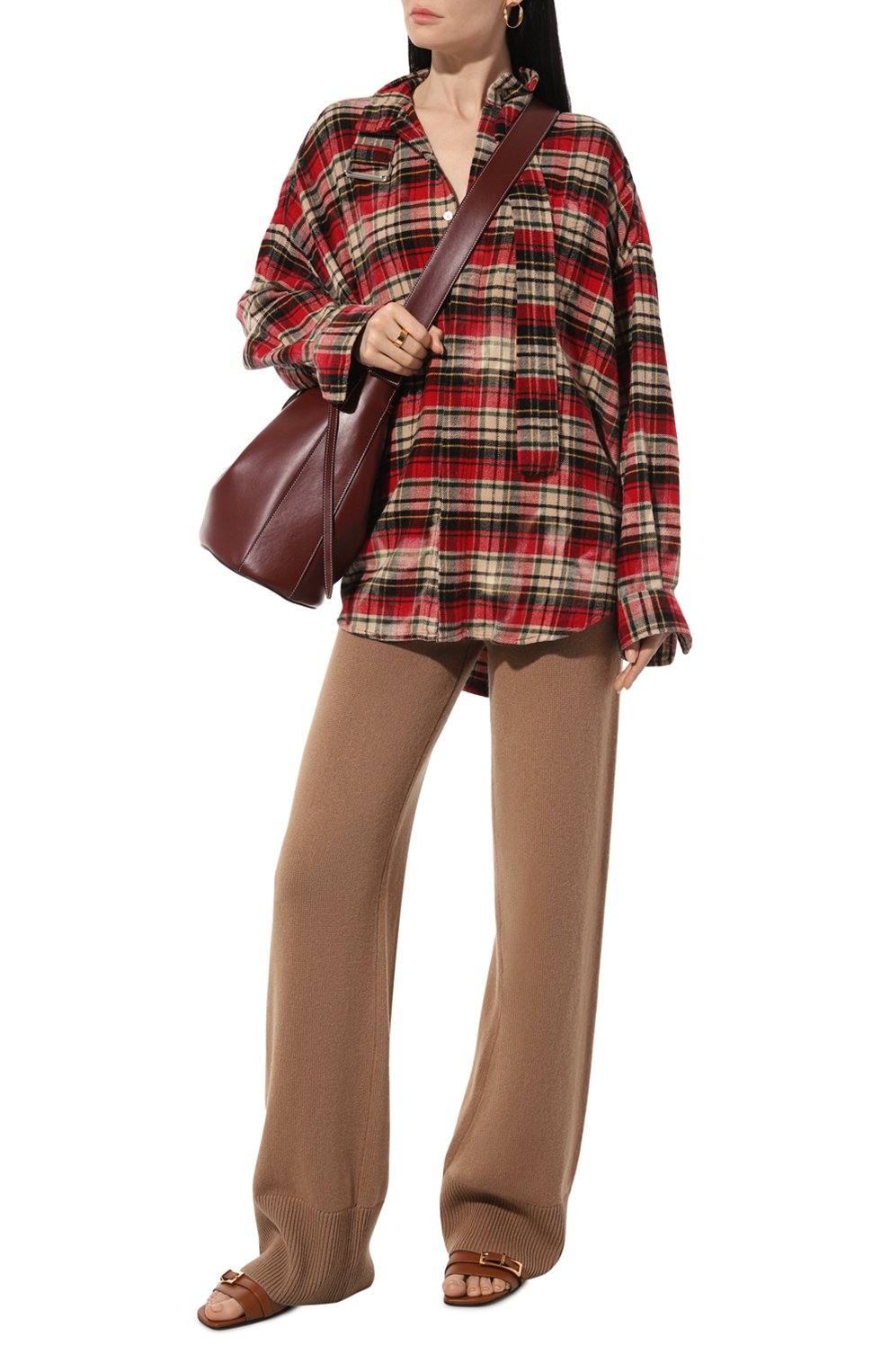 Кашемировые брюки VALENTINO, арт. 3B3KF01A82W, фото 2