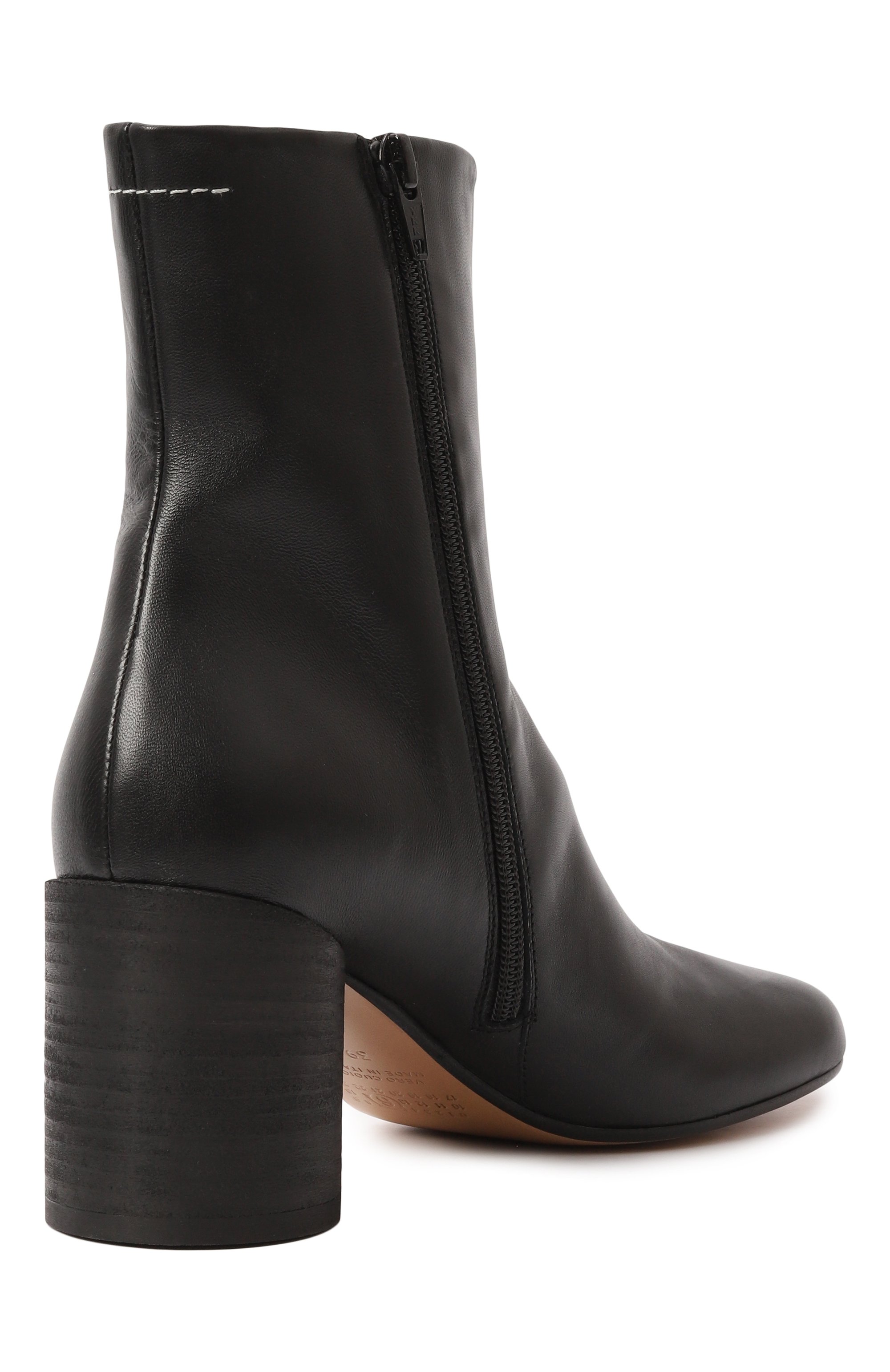 Кожаные ботильоны anatomic 70 MM6, арт. S59WU0235/P3628, фото 5