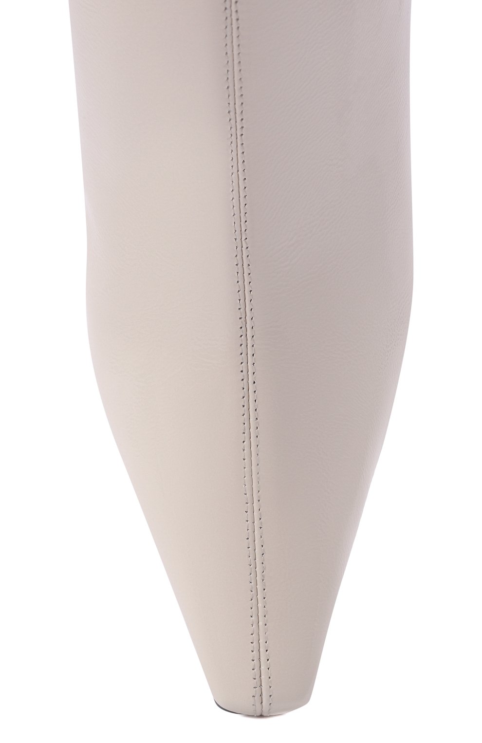 Кожаные ботильоны zadie 85 JIMMY CHOO кремового цвета по цене 117500 руб., арт. ZADIE 85/NAK, фото 6 Кожаные ботильоны zadie 85 JIMMY CHOO, арт. ZADIE 85/NAK, фото 6