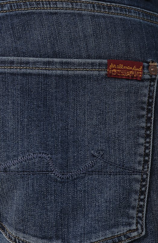 Джинсы Straight 7 For All Mankind Синий, фото 5