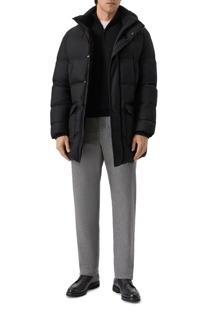 Мужская пуховик из кашемира и шелка MVST, арт. M25.1MM.0012