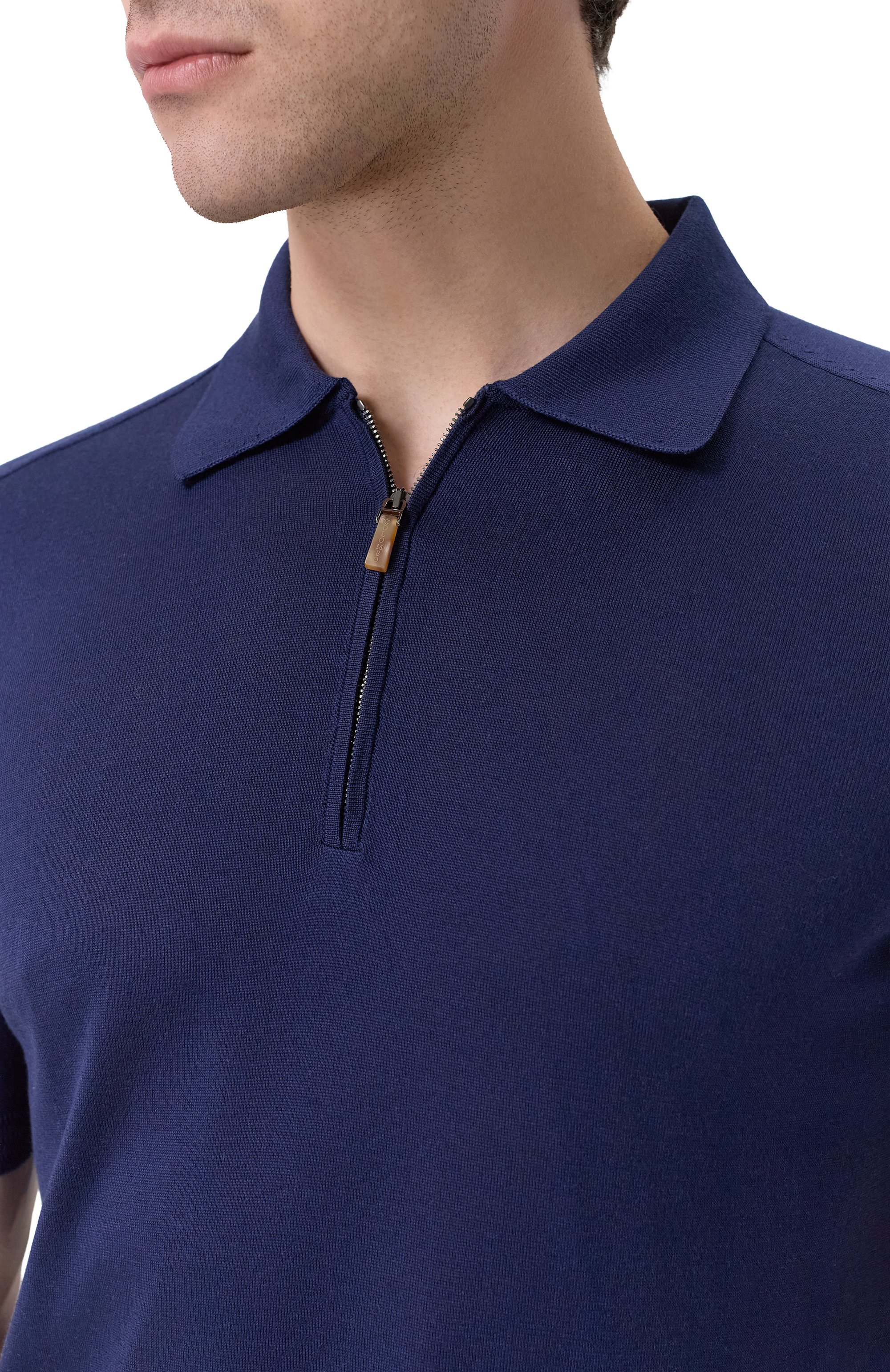 Шелковое поло COLOMBO, арт. MA04864/4-120AN, фото 5