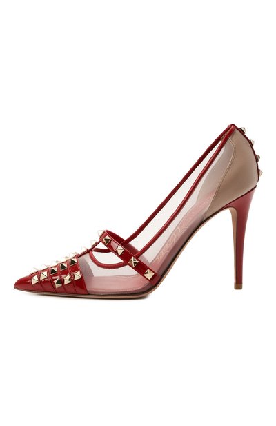 Кожаные туфли rockstud alcove VALENTINO, арт. WW2S0CV9/AMW, фото 4