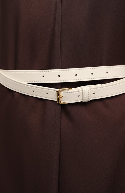 Ремень VIKA GAZINSKAYA молочного цвета по цене 10000 руб., арт. S23-Blt02-9, фото 2 Ремень VIKA GAZINSKAYA, арт. S23-Blt02-9, фото 2