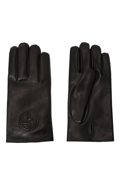 Кожаные перчатки GIORGIO ARMANI, арт. 744150/3F214, фото 2