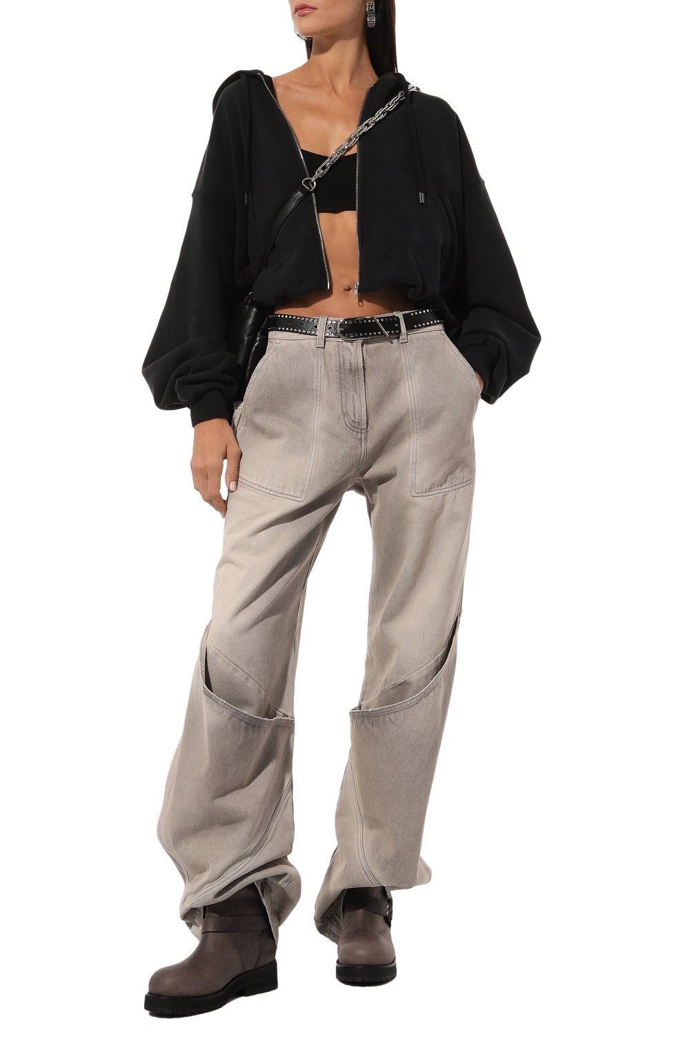 Кожаные ботинки off track OFF-WHITE, арт. 0WID057F24LEA0010772, фото 2