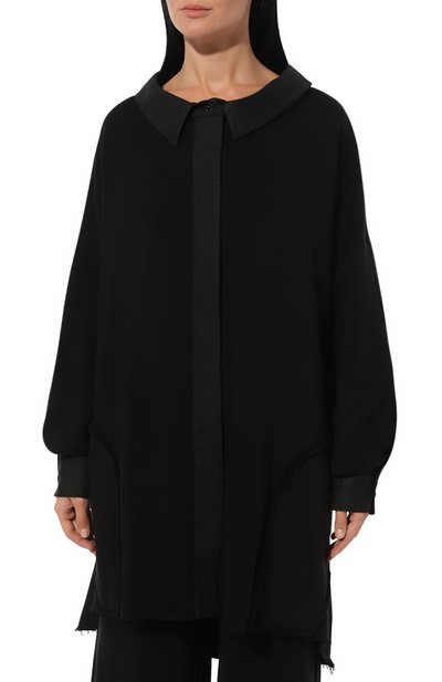 Рубашка из хлопка и льна MIDGARD PARIS, арт. FA1-SH1701-BK, фото 3