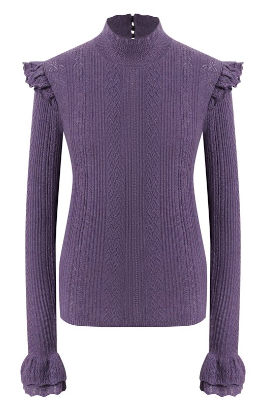

Шерстяная водолазка Polo Ralph Lauren, Сиреневый