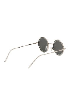 Детские солнцезащитные очки MONNALISA серебряного цвета, арт. 17C065 | Фото 3 (Материал сплава: Проставлено; Нос: Не проставлено; Материал: Пластик, Металл)