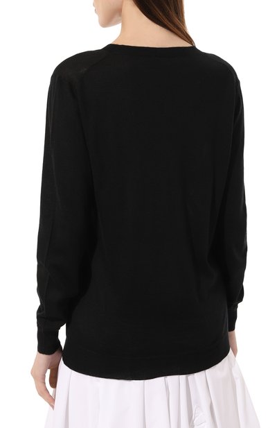 Кашемировый пуловер PRADA, арт. P24I1I-1N2W-F0002-212, фото 4