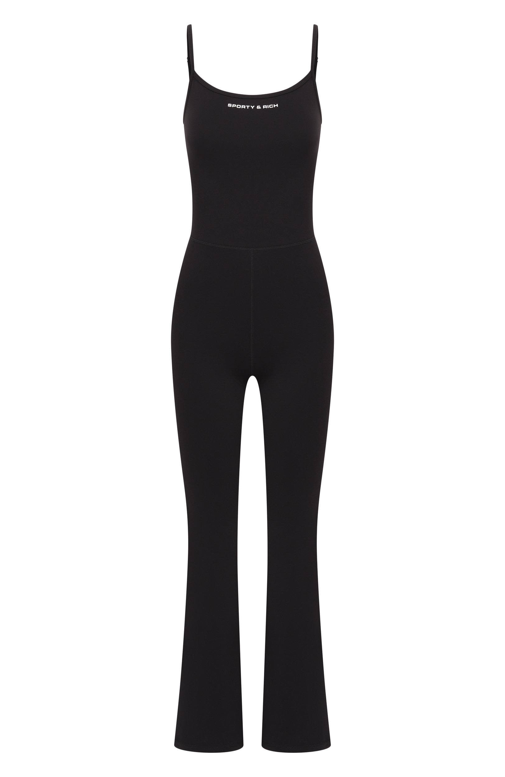 Комбинезон SPORTY AND RICH черного цвета по цене 24300 руб., арт. JS00288315BA01, фото 1 Комбинезон SPORTY AND RICH, арт. JS00288315BA01, фото 1