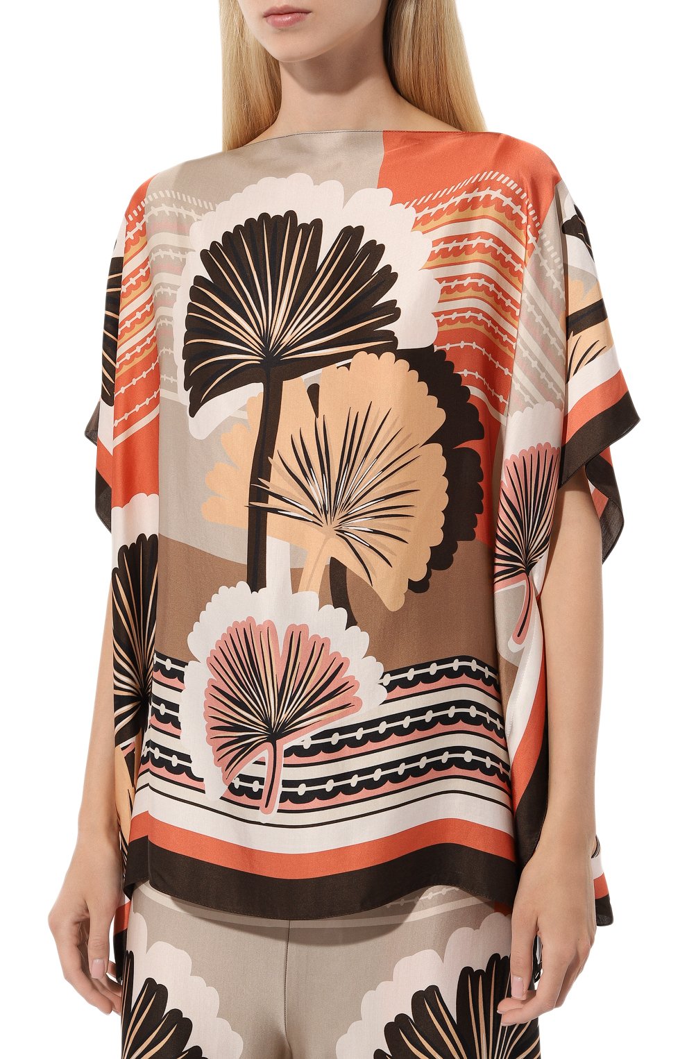 Топ из вискозы WEEKEND MAX MARA, арт. GINEPRO 241669102, фото 3