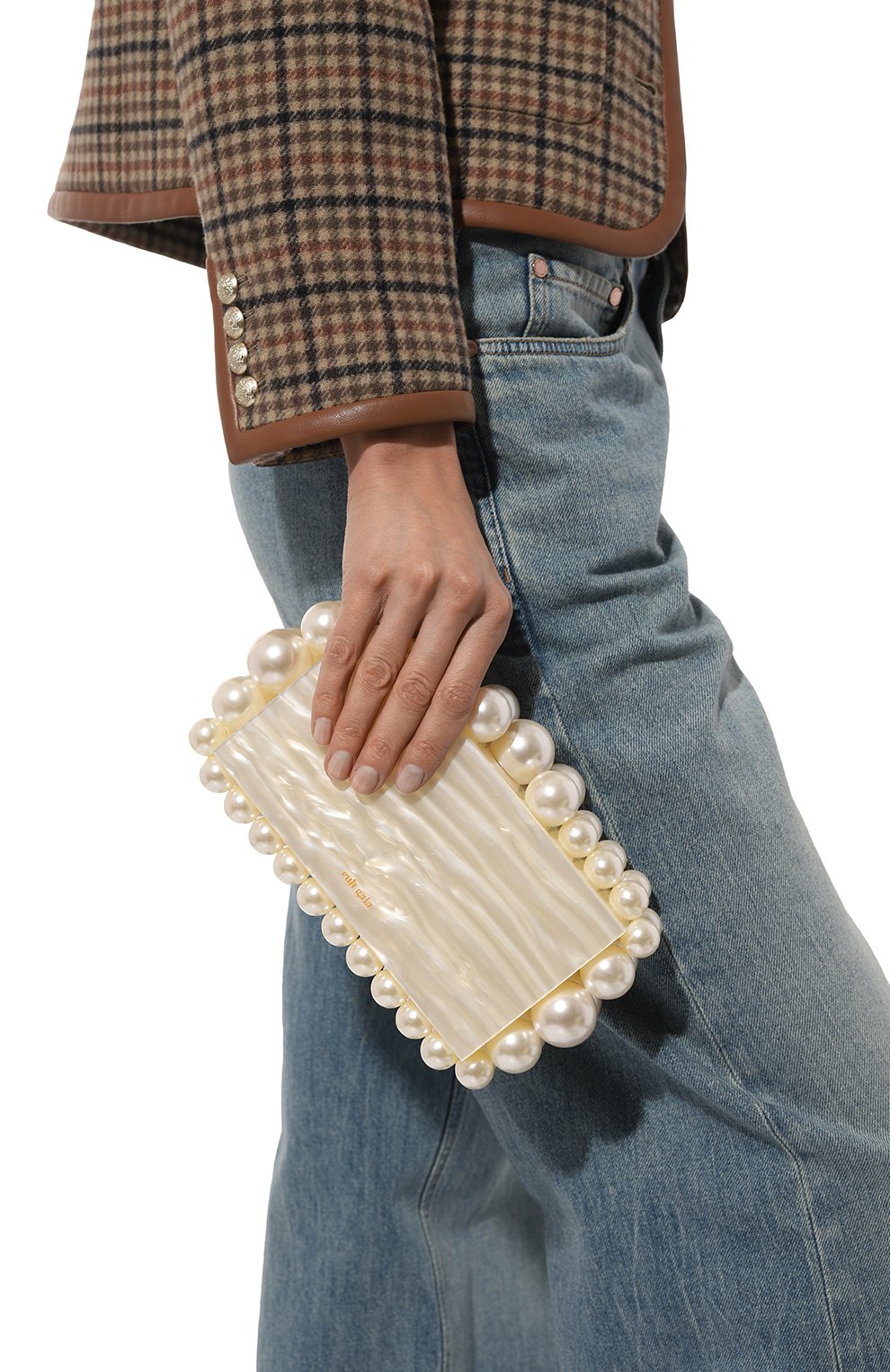 Клатч eos CULT GAIA кремового цвета по цене 41850 руб., арт. CL1140PS IV0RY, фото 2 Клатч eos CULT GAIA, арт. CL1140PS IV0RY, фото 2