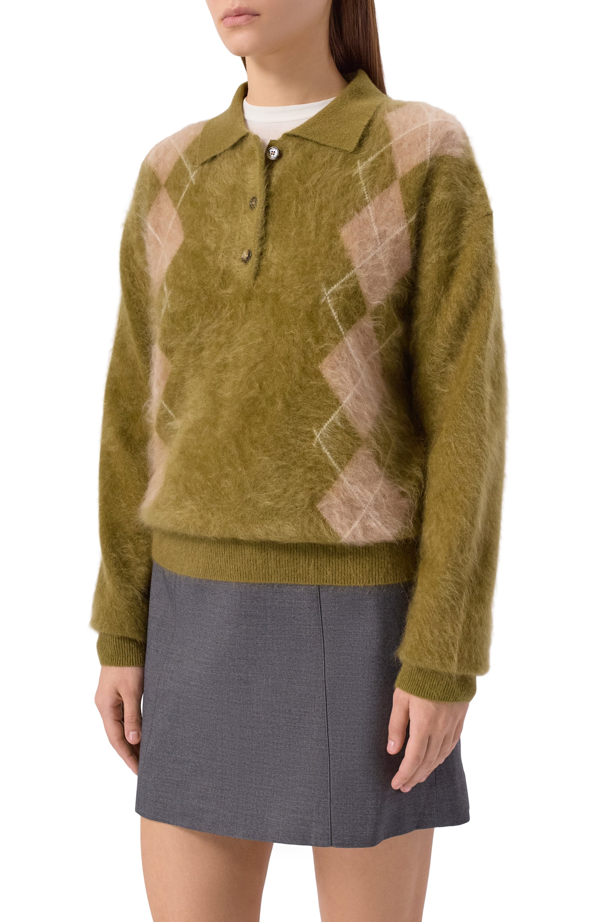 Кашемировое поло ARCH4, арт. KNJP25328, фото 3