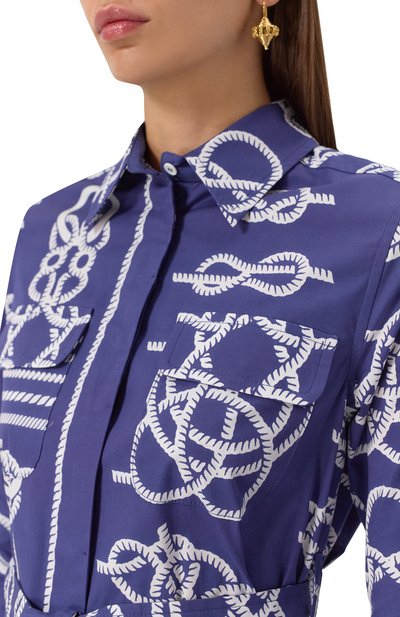 Хлопковое платье FORTE DEI MARMI COUTURE, арт. 25SF5117-PX, фото 5