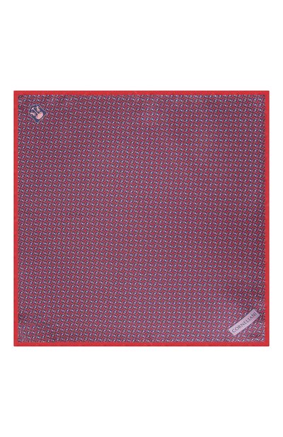 Шелковый платок CORNELIANI красного цвета по цене 10550 руб., арт. 87UF27-1120398/00, фото 3 Шелковый платок CORNELIANI, арт. 87UF27-1120398/00, фото 3