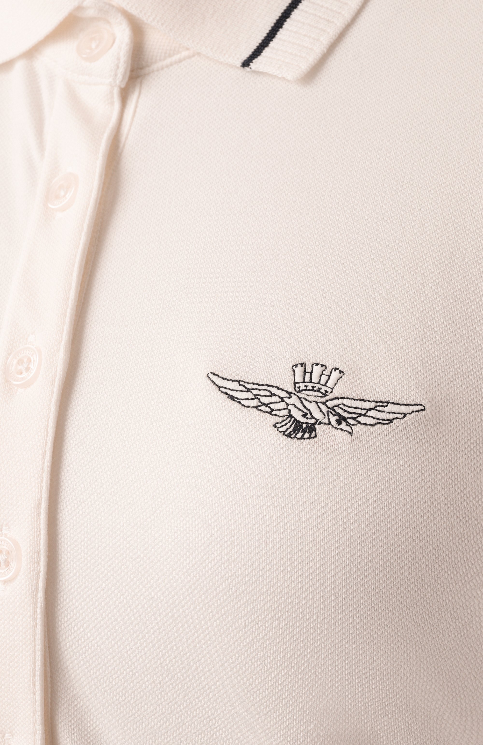 Хлопковое поло AERONAUTICA MILITARE, арт. P01846DP343, фото 5