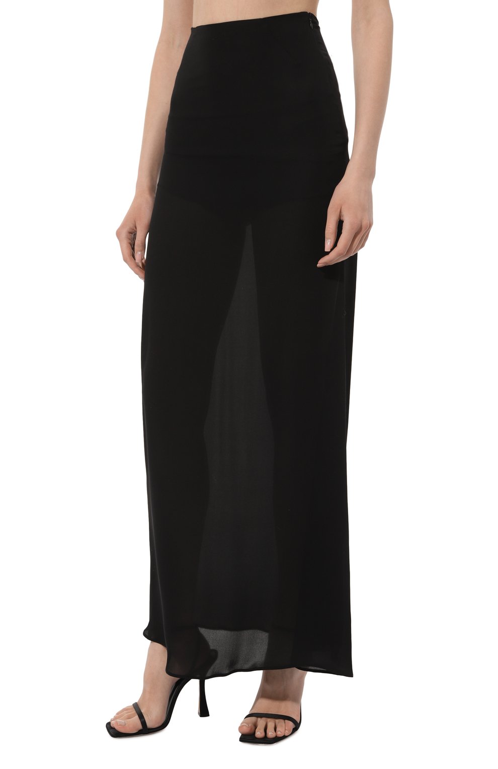 Шелковая юбка ISABEL BENENATO, арт. DW79S24, фото 3