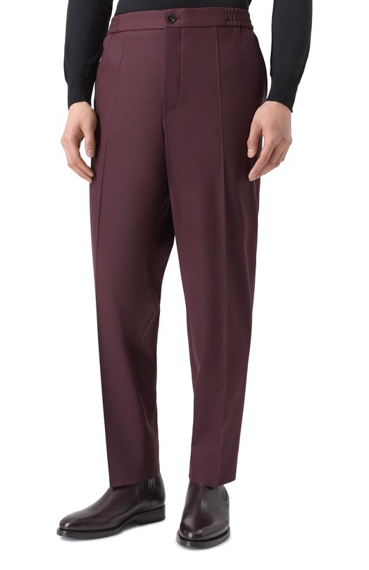 Брюки HUGO 50547351 Бордовый  50547351 Фото 3