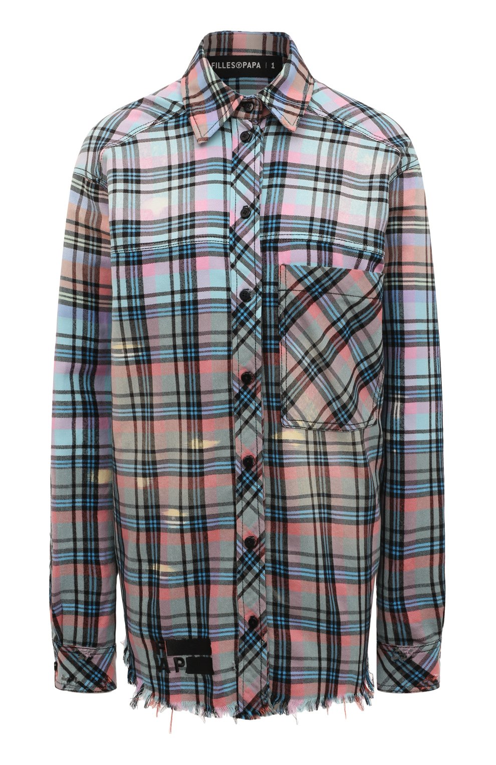 Хлопковая рубашка FILLES A PAPA, арт. C0DDIE, фото 1